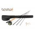 Kit "Prêt à pêcher" Devaux - IZI - RESERVOIR - 9'6 pieds soie 7/8
