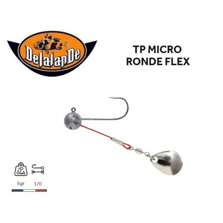 Tête Micro Ronde Flex - 5 gr - Delalande
