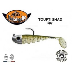 Leurre Souple Monté - Toupti Shad Spy - 4 cm - Delalande