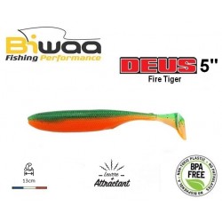 Leurre Souple - Deus 5" Fire Tiger 13cm - Biwaa