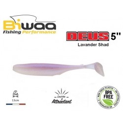 Leurre Souple - Deus 5" Lavander Shad 13cm - Biwaa