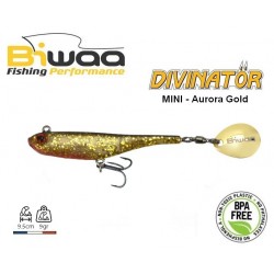 Leurre Hybride - Divinator mini 4" Aurora Gold 9,5cm - 9gr - Biwaa