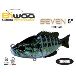 Leurre Dur Coulant - Seven 5" Real Bass 13cm - 34gr - Biwaa