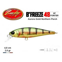Leurre Dur - B'Freeze Pointer 48 SP Aurora Gold Northerne Perch 4.8cm 2.6gr - Lucky Craft