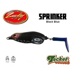 Leurre Surface Sprinker Black Blue 7cm 19gr - Lucky Craft