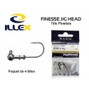 Tête Plombée Jig Head Finesse 2/0 - 5.4gr - Illex