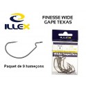 Hameçon Texan Finesse Wide Gape Tex - Taille 4 - Illex