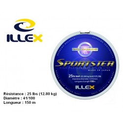 Nylon Sportster Line 25lbs (12.8Kg) Illex