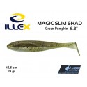 Leurre Souple - Magic Slim Shad 6.8" Green Pumpkin 15.5cm - Illex