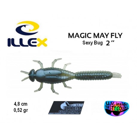 Leurre Souple - May Fly 2" Sexy Bug 4.8cm - Illex