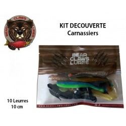 Kit Leurres Souples - Carnassiers - Bear Claws Lures