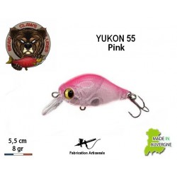 Leurre Dur - Yukon 55 Pink 5.5cm 8gr - Bear Claws Lures