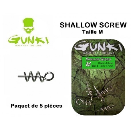 Shallow Screw - Taille M - Gunki