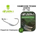 Hameçon Texan Lesté - 5/0 - 14gr - Gunki