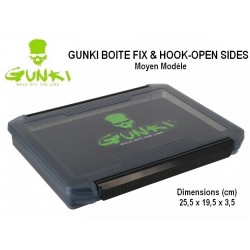 Boite Fix & Hook-Open Sides - Gunki