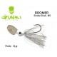 Leurre Hybride - Chatterbait Boomer 14gr 5/0 Smoke Shad MS - Gunki