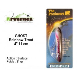 Leurre Dur Surface - Ghost 110 21gr Rainbow Trout 11cm - Vesuna