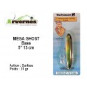 Leurre Dur Surface - Mega Ghost 130 31gr Bass 13cm - Vesuna