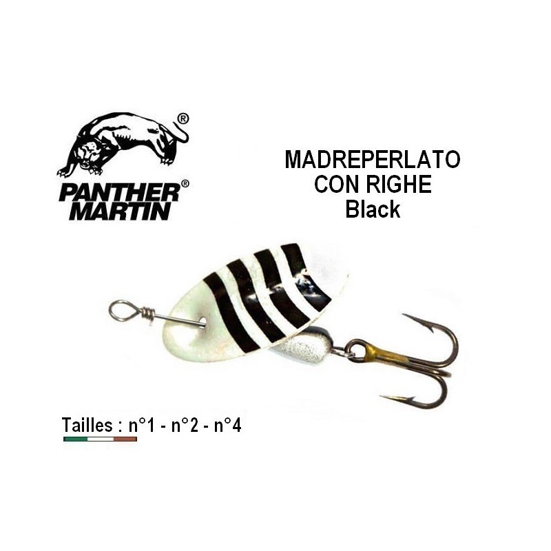 Cuiller Madreperlato Con Righe - Panther Martin