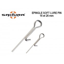 Epingle accroche leurre souple Soft Lure Pin - Sakura