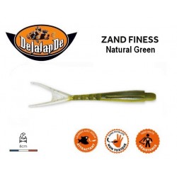 Leurre Souple - Zand Finess Natural Green  8cm - Delalande