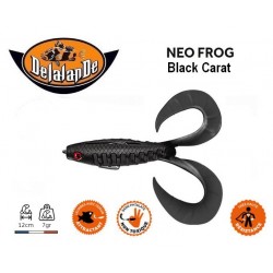 Leurre Souple - Néo Frog Black Carat  12cm - 7gr - Delalande
