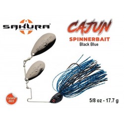 Cajun Spinnerbait - Black Blue 17.7 gr - Sakura