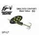 Cuiller Panther Martin -Smaltato Con Punti - Black Yellow - BG