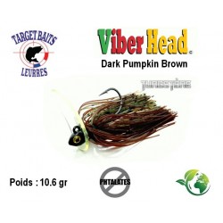 Viber Head Dark Pumpkin Brown 10.6gr 3/0 - Target Baits
