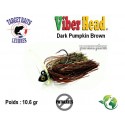 Viber Head Dark Pumpkin Brown 10.6gr 3/0 - Target Baits Leurres