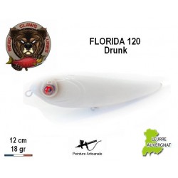 Leurre Dur Surface - Florida 120 Drunk 12cm 18gr - Bear Claws Lures