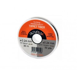 Nylon Tippet Tiger Indicator Jaune DVX