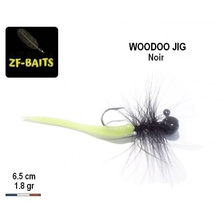 Woodoo Jig - Noir TP 1.8gr - ZF-Baits
