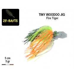 Tiny Woodoo Jig - Fire Tiger TP 5gr - ZF-Baits