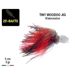 Tiny Woodoo Jig - Watermelon TP 5gr - ZF-Baits