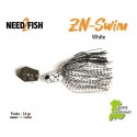 Leurre Hybride - Chatterbait - ZN-Swim White - Need2Fish