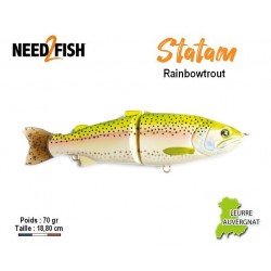 Leurre Dur - Statam Rainbow Trout - Need2Fish