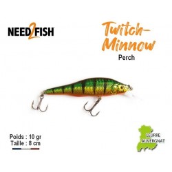 Leurre Dur - Twitch Minnow Perch - Need2Fish