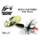 Cuiller Panther Martin - Mosca Con Piombo Gold - Brown Green