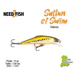 Leurre Dur - Sultan of Swim Vairon - Need2Fish