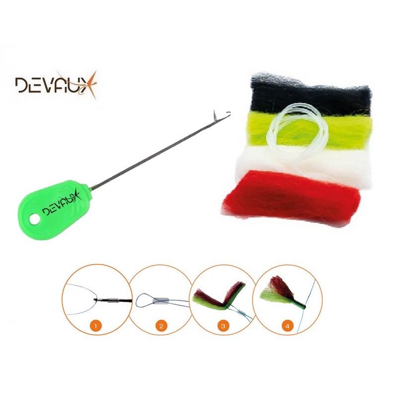 Nymphe Indicator Assortiment Devaux pour pêche au fil.