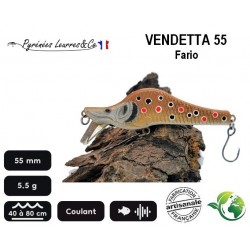 Leurre Dur - Vendetta 55 Fario 5.5cm 5.5gr - Pyrénées Leurres & Co