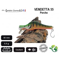 Leurre Dur - Vendetta 55 Perche 5.5cm 5.5gr - Pyrénées Leurres & Co