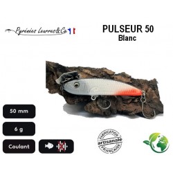 Leurre Dur - Pulsuer 50 Blanc 5cm 6gr - Pyrénées Leurres & Co