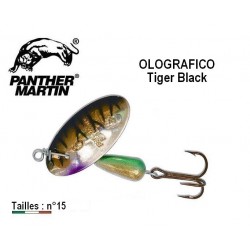 Cuiller Panther Martin - Olografico - Tiger Black