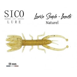 Leurre Souple Créature - Insecte Naturel - Sico Lure