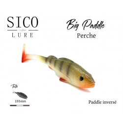 Leurre Souple Shad - Big Paddle 155 Perche - Sico Lure