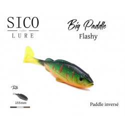 Leurre Souple Shad - Big Paddle 155 Flashy - Sico Lure