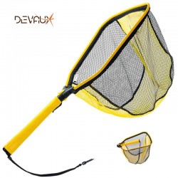 Epuisette flottante pliable de pêche OUINET-FLOAT DVX