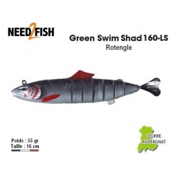 Leurre Souple Swimbait - GSS 160 Rotengle - Need2Fish